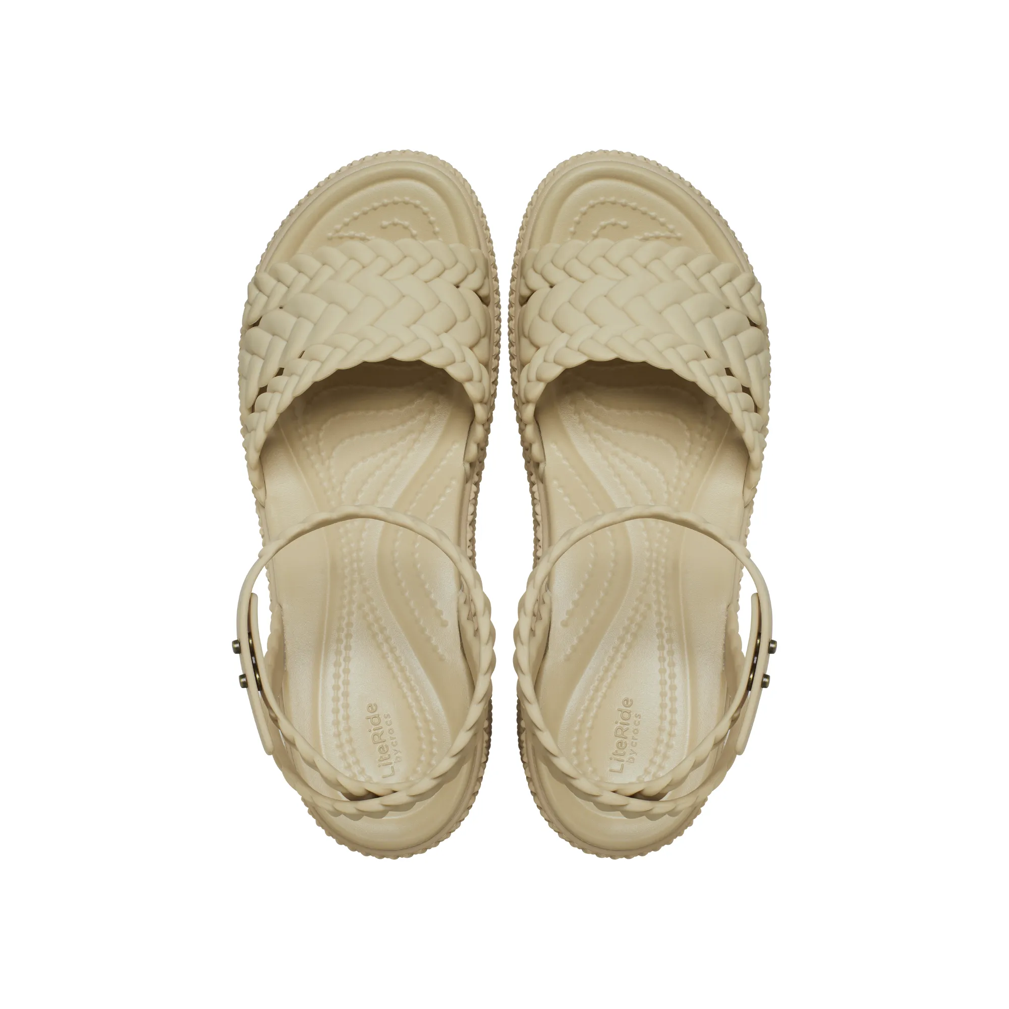 รองเท้าแตะผู้หญิง BROOKLYN WOVEN ANKLE STRAP WEDGE