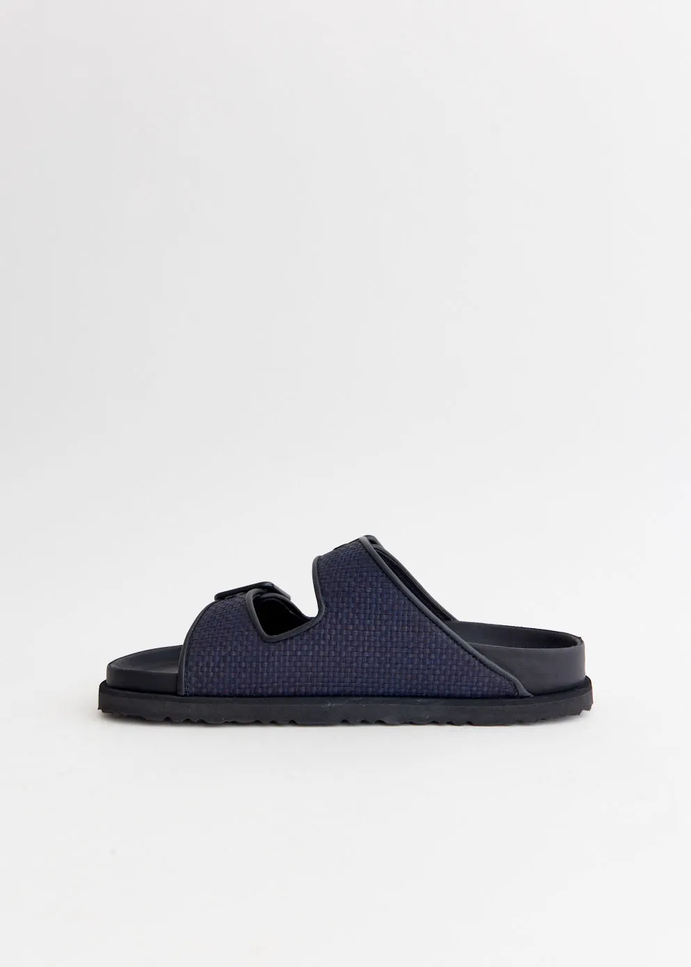 Arizona Raffia Luxe Narrow Sandals