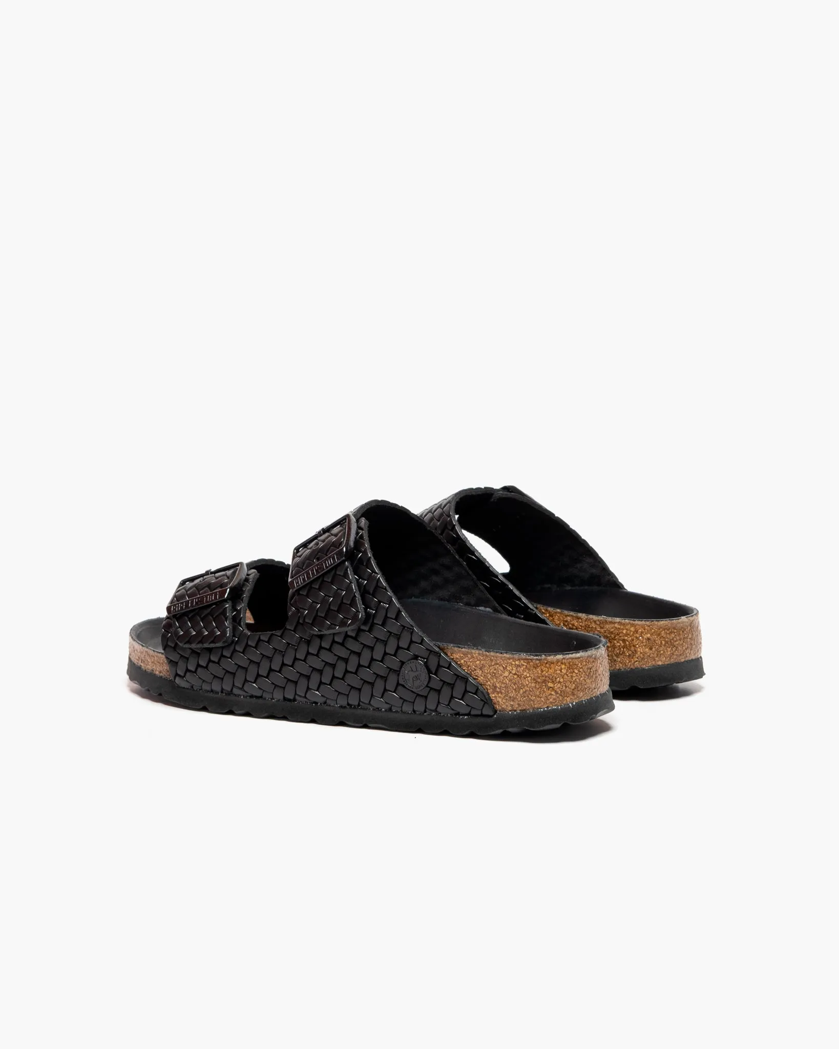 Birkenstock Arizona LENA Woven Emboss Black