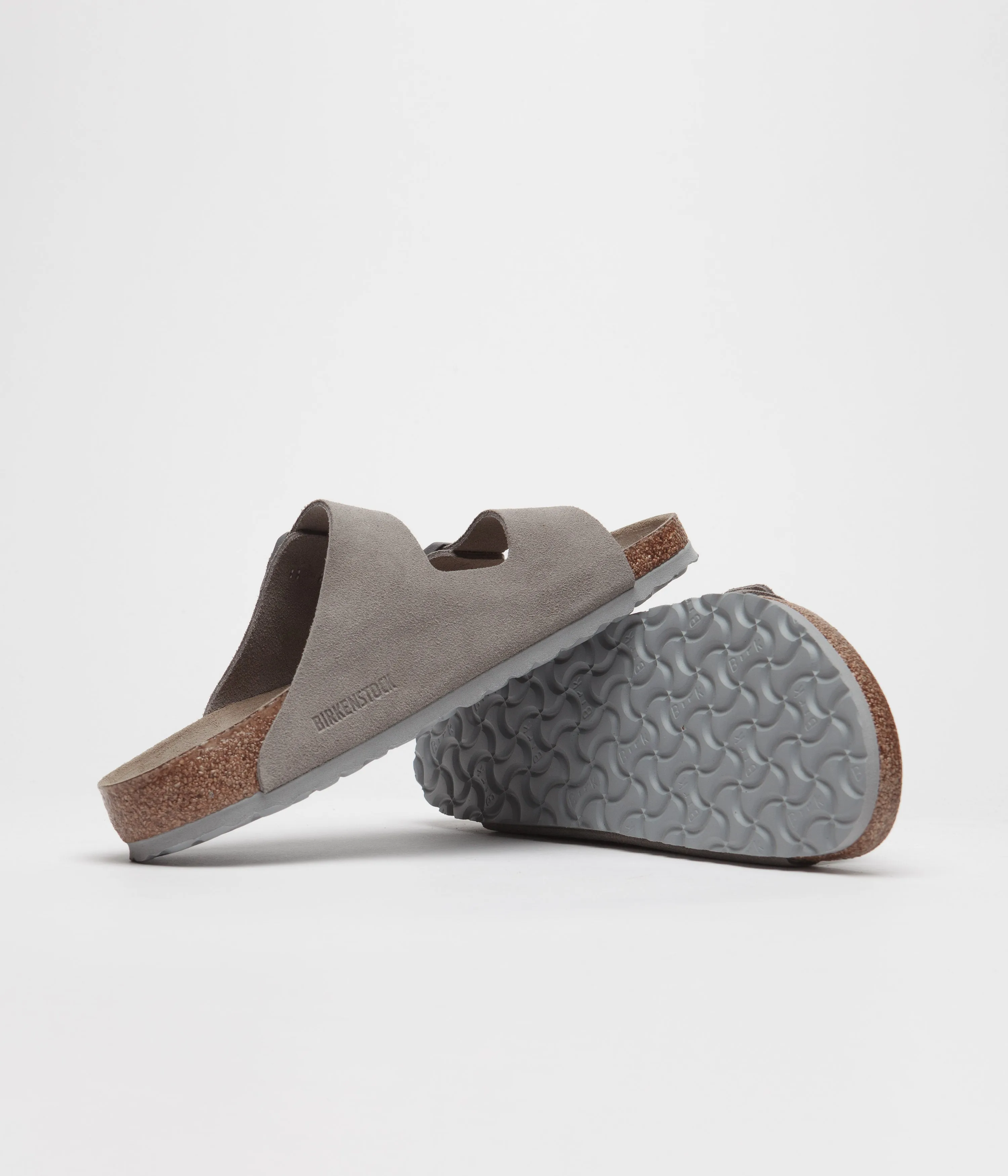 Birkenstock Arizona SFB Sandals - Stone Coin