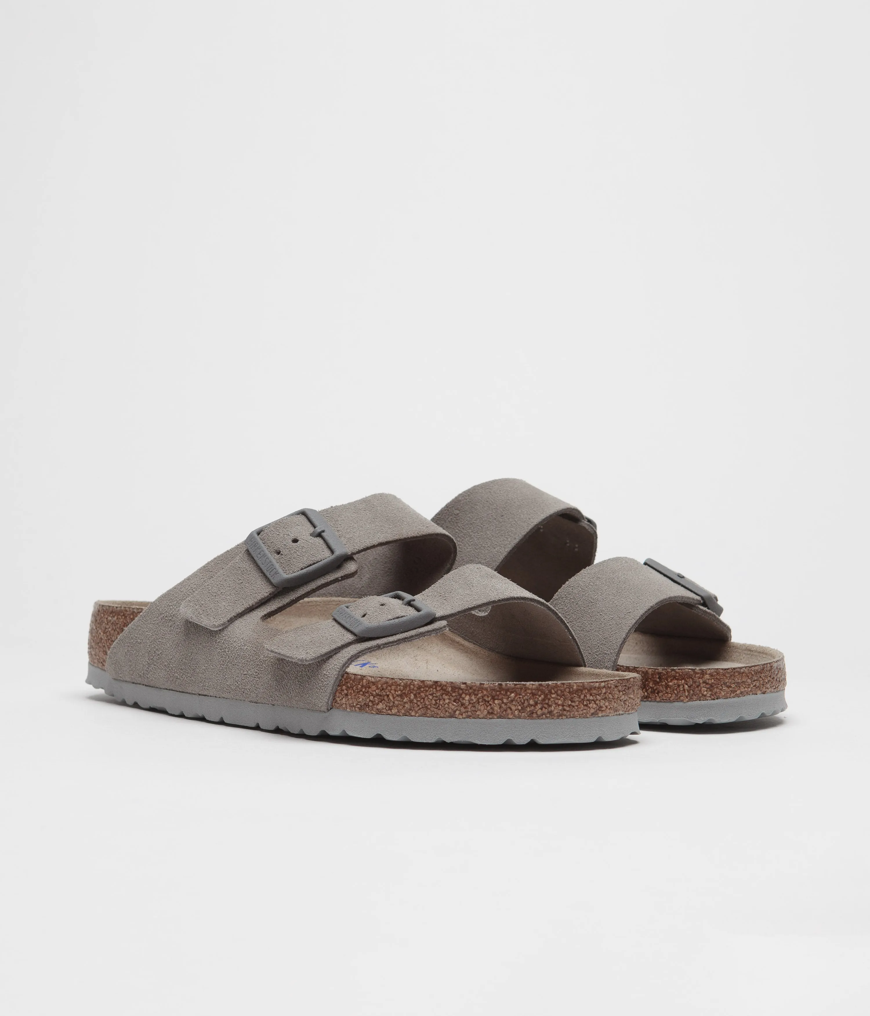 Birkenstock Arizona SFB Sandals - Stone Coin