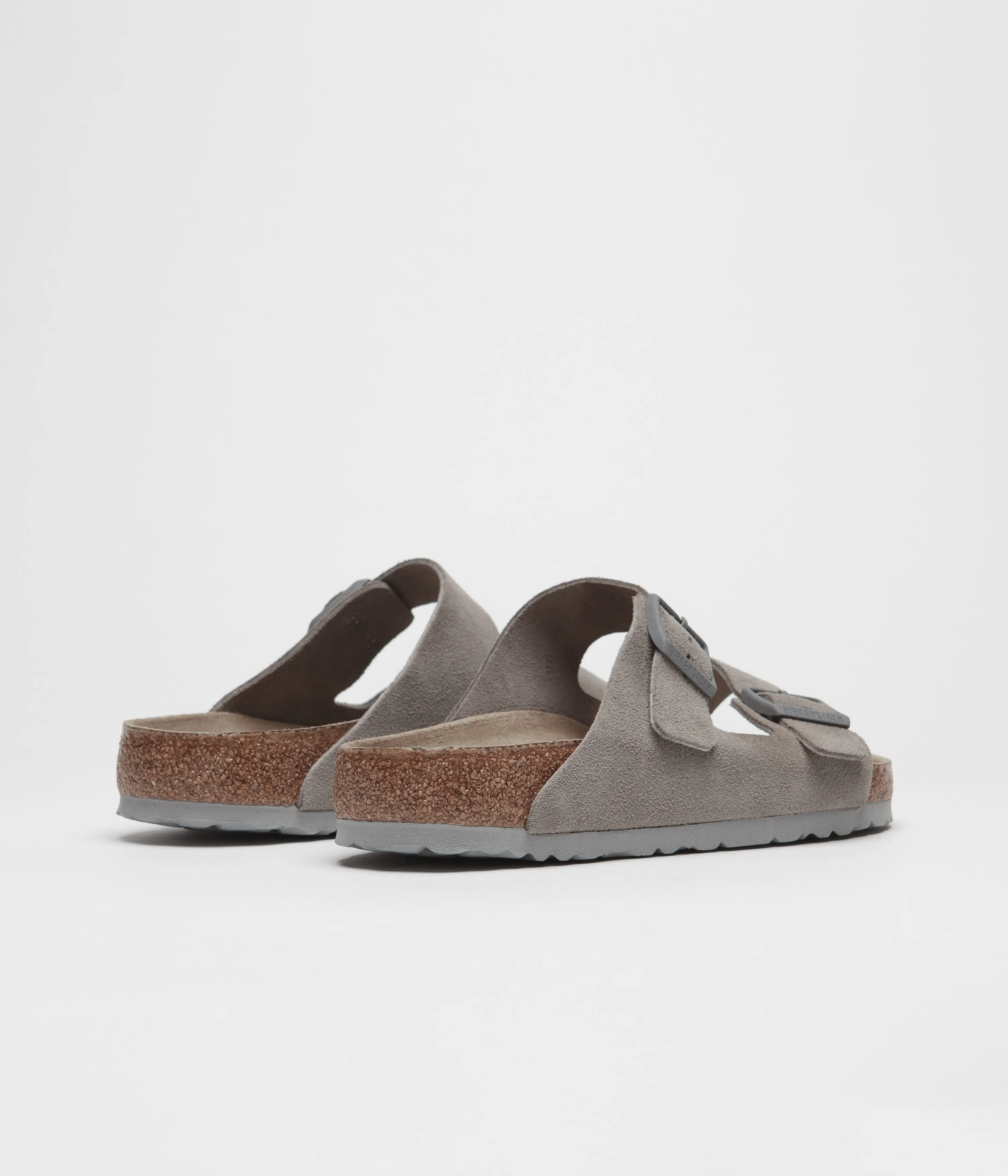 Birkenstock Arizona SFB Sandals - Stone Coin