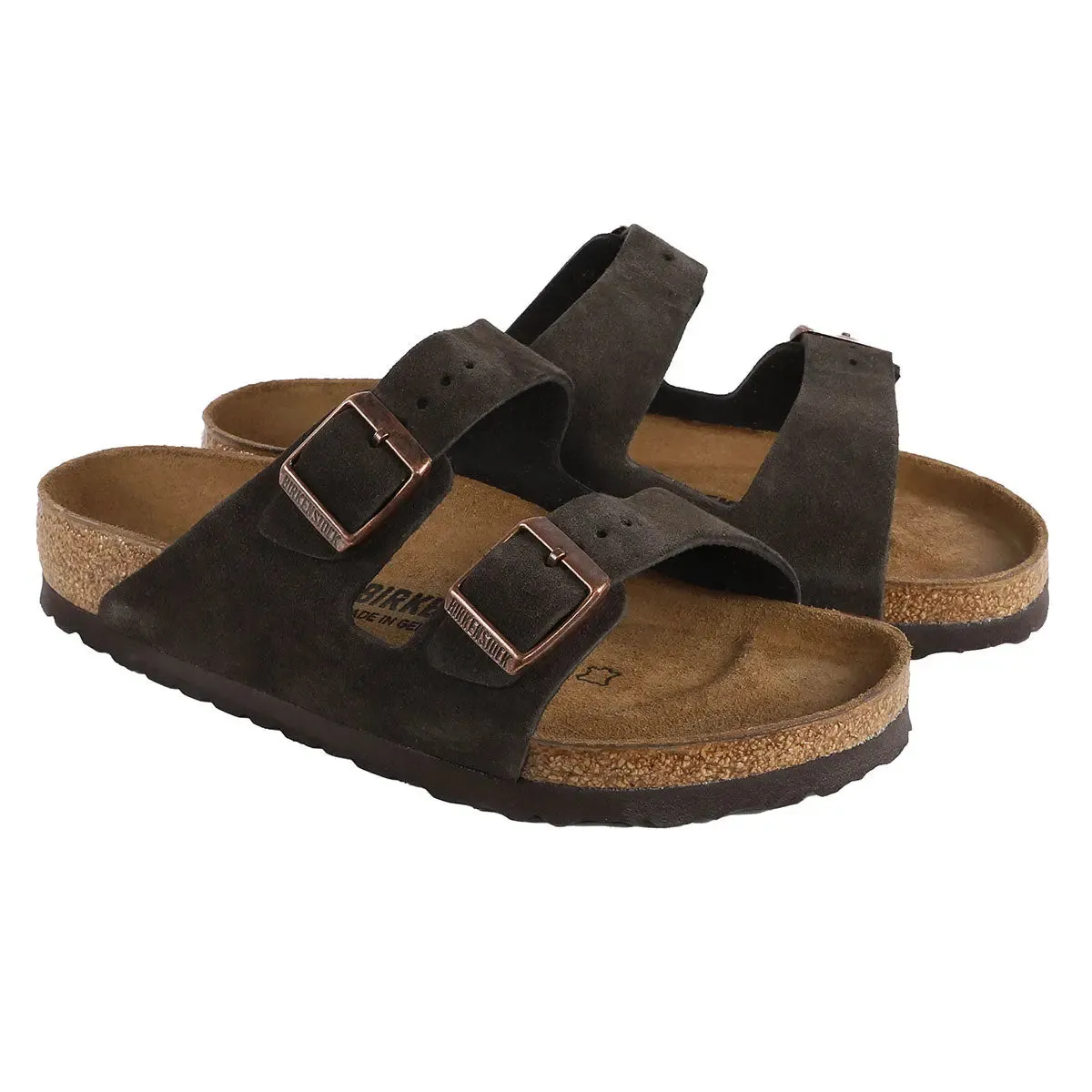 Birkenstock Arizona Suede Leather Sandals