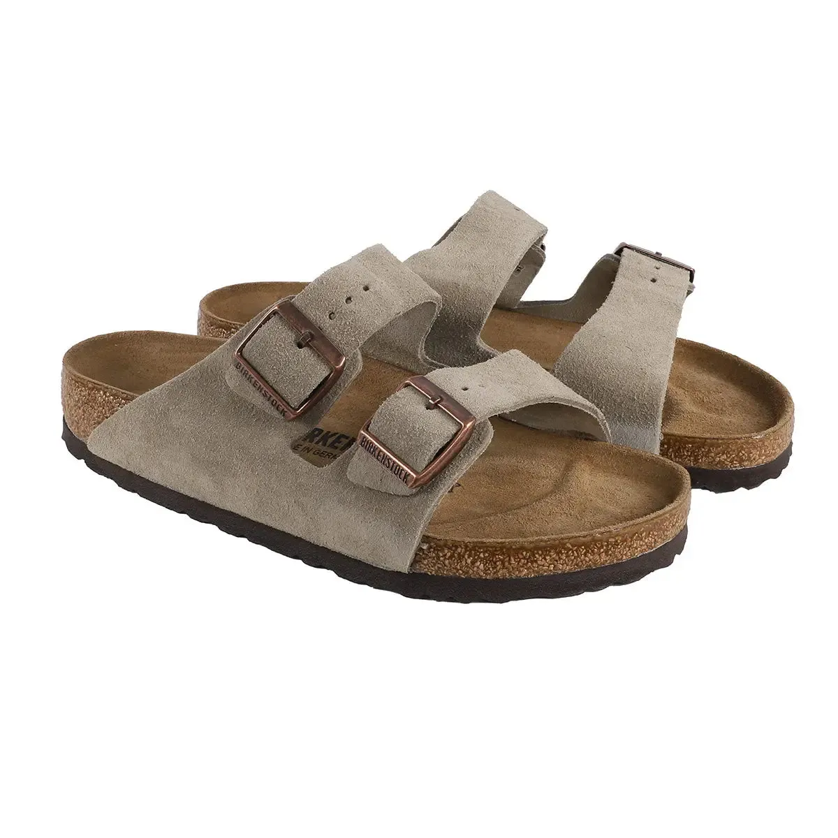 Birkenstock Arizona Suede Leather Sandals