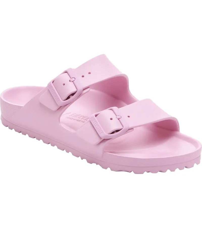 Birkenstocks Womens Arizona Pink Essentials EVA Slip On Sandal - 129443
