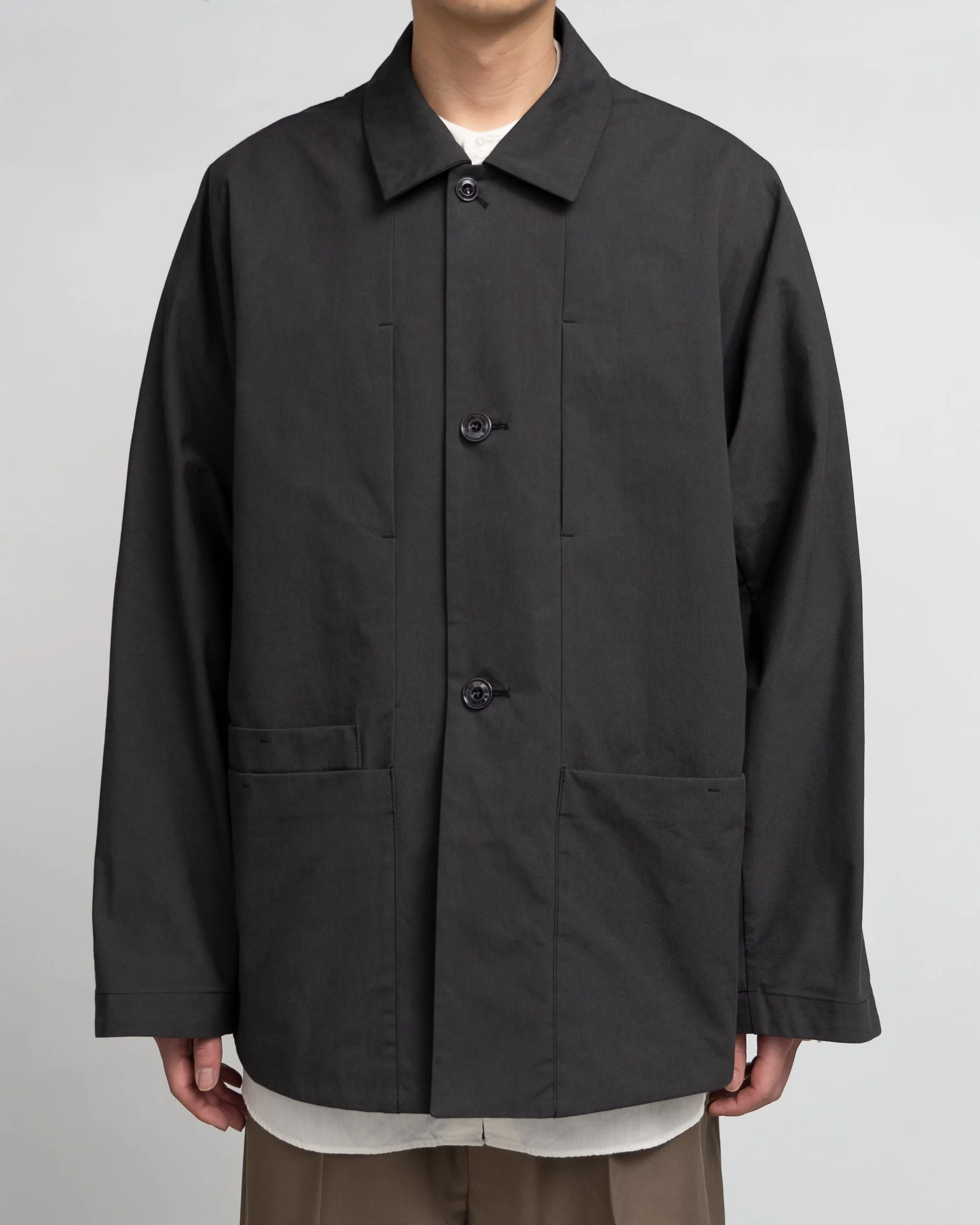 BOXY SINGLE BREASTE WORKWEAR JACKET
