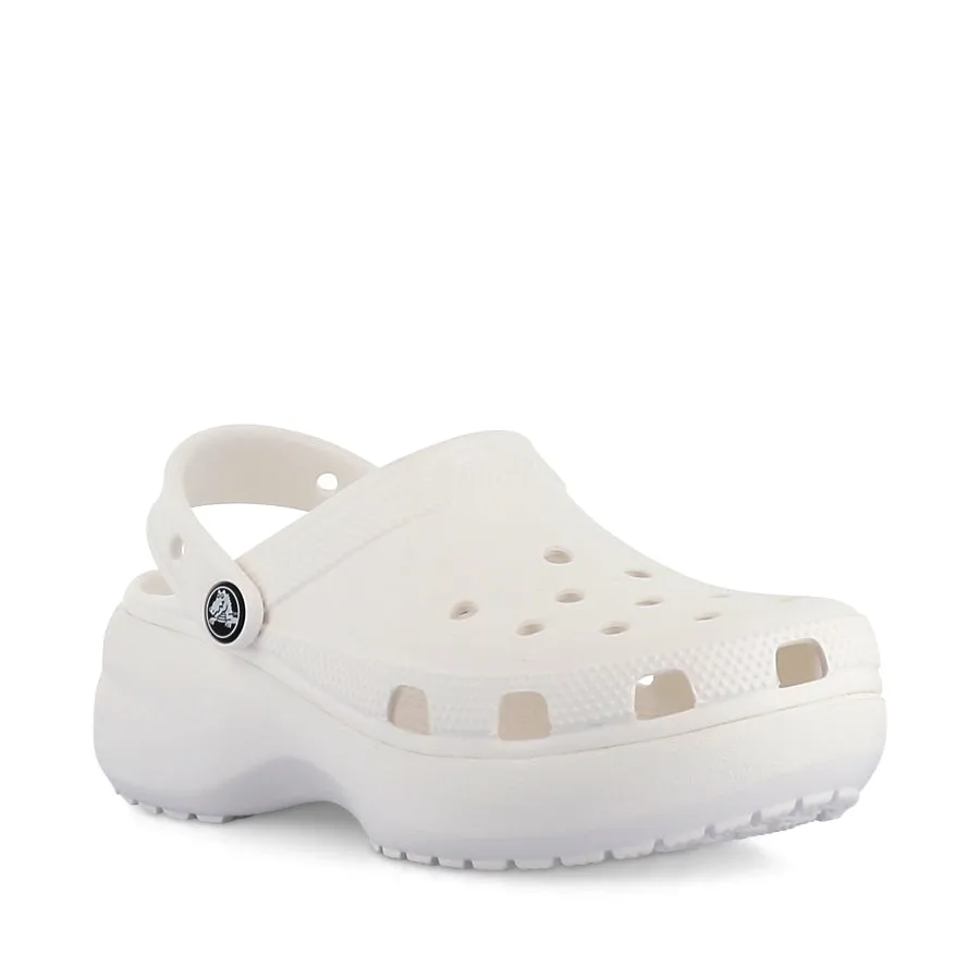 CLASSIC PLATFORM CLOG - WHITE