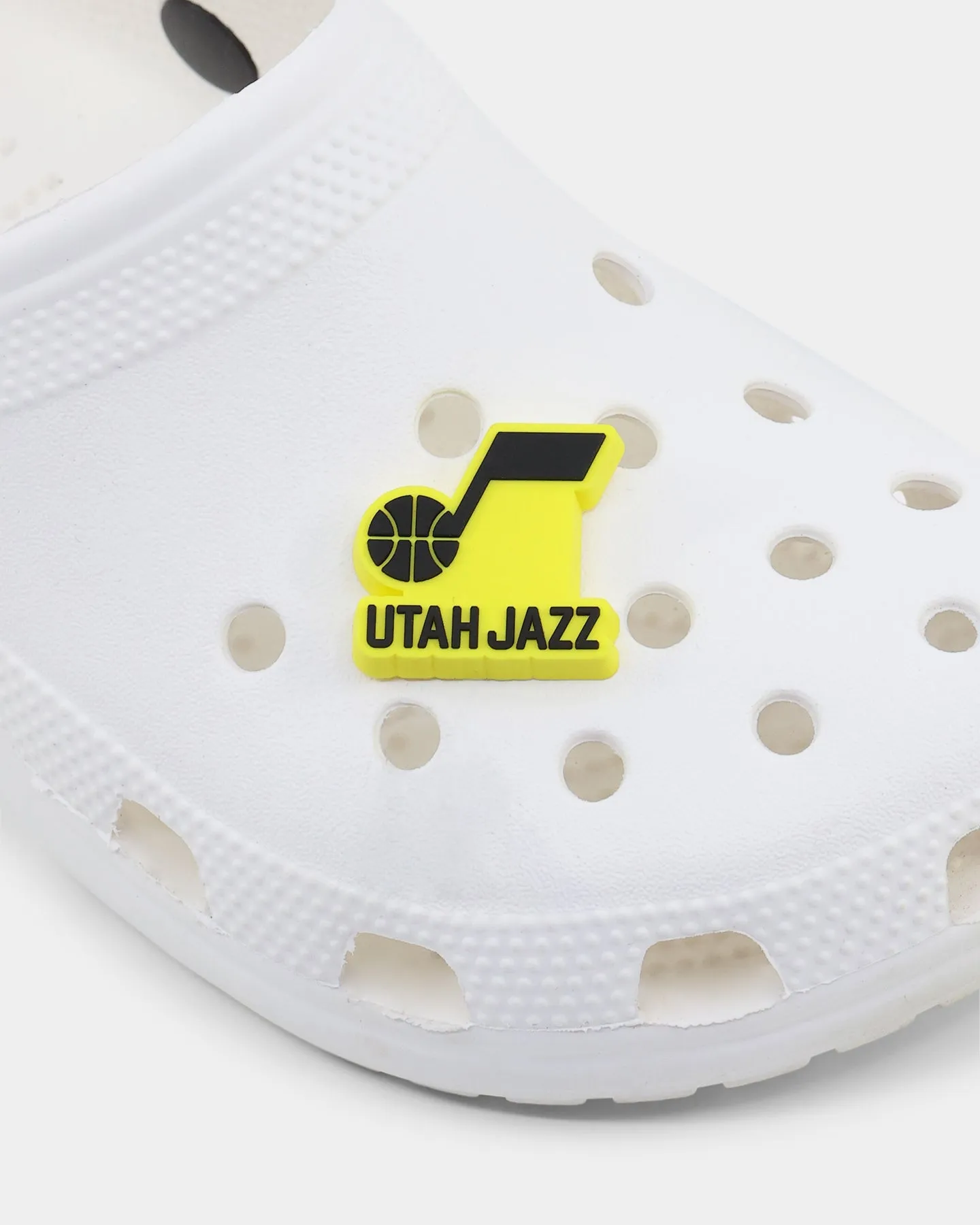 Crocs Utah Jazz Logo Jibbitz Charm Original Team Colours
