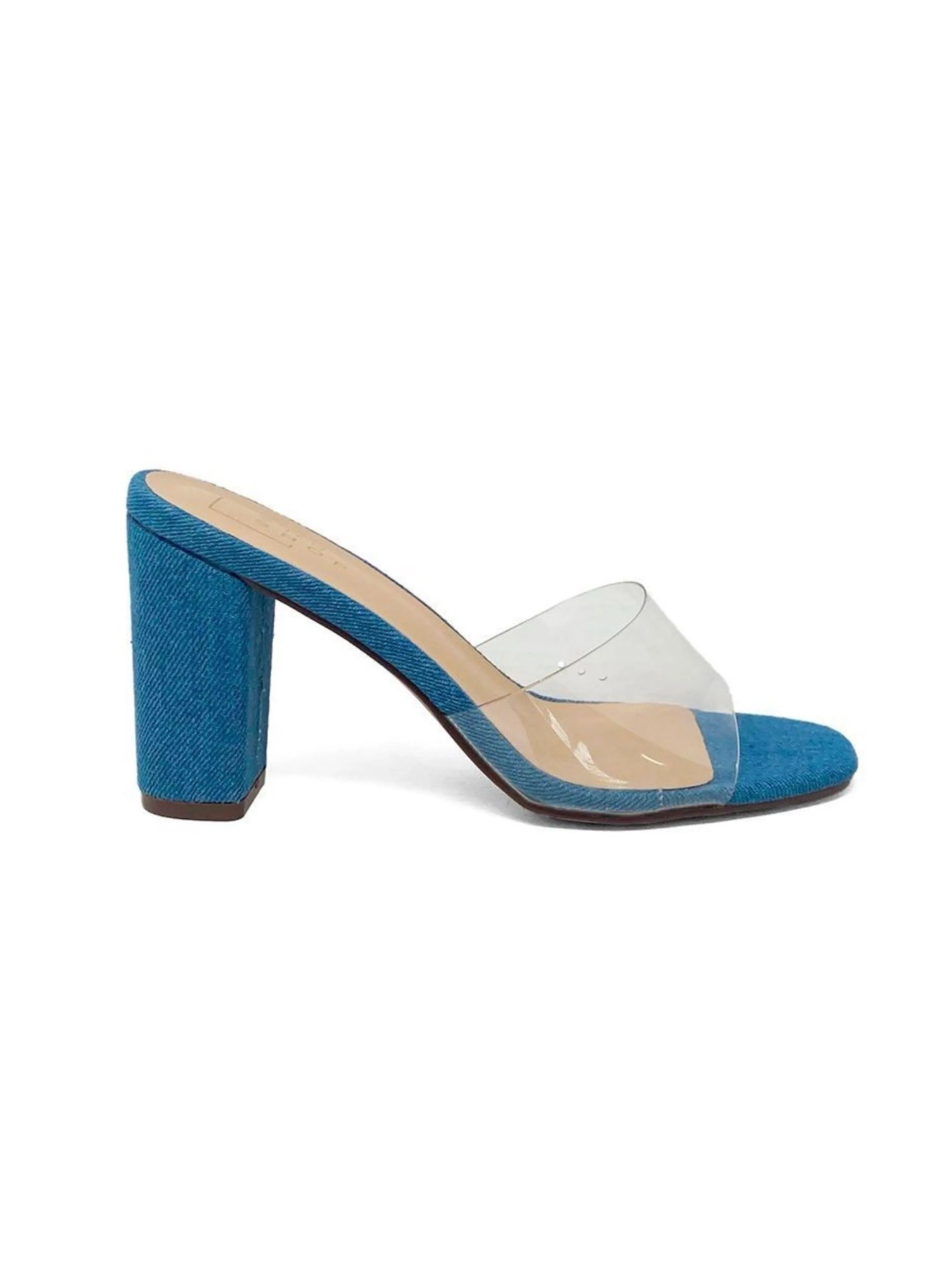 Frida Denim Heel