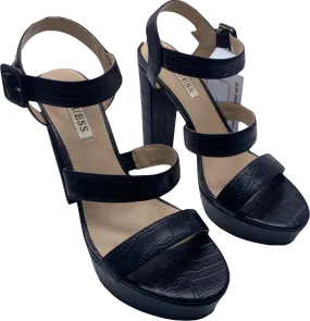 Guess Black Rayona2 Sandals UK 5 EU 38 👠