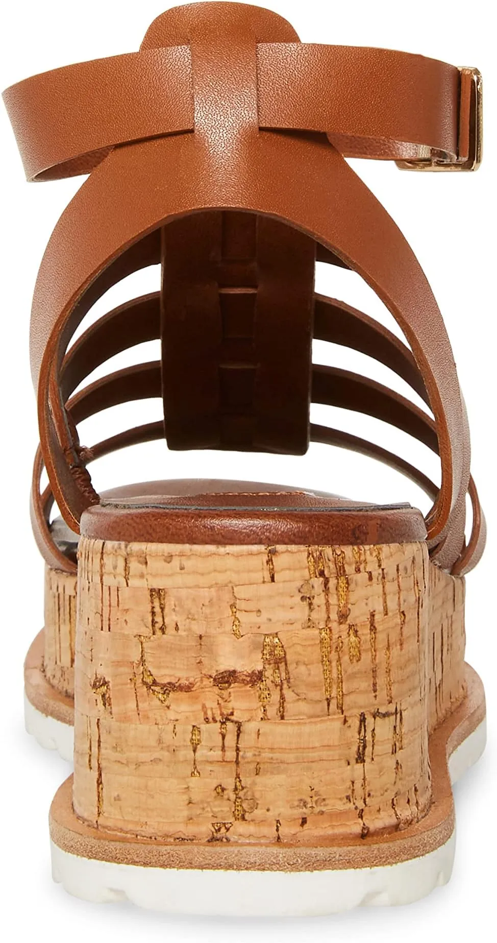 Kaydee Sandal Steve Madden, Cognac Leather