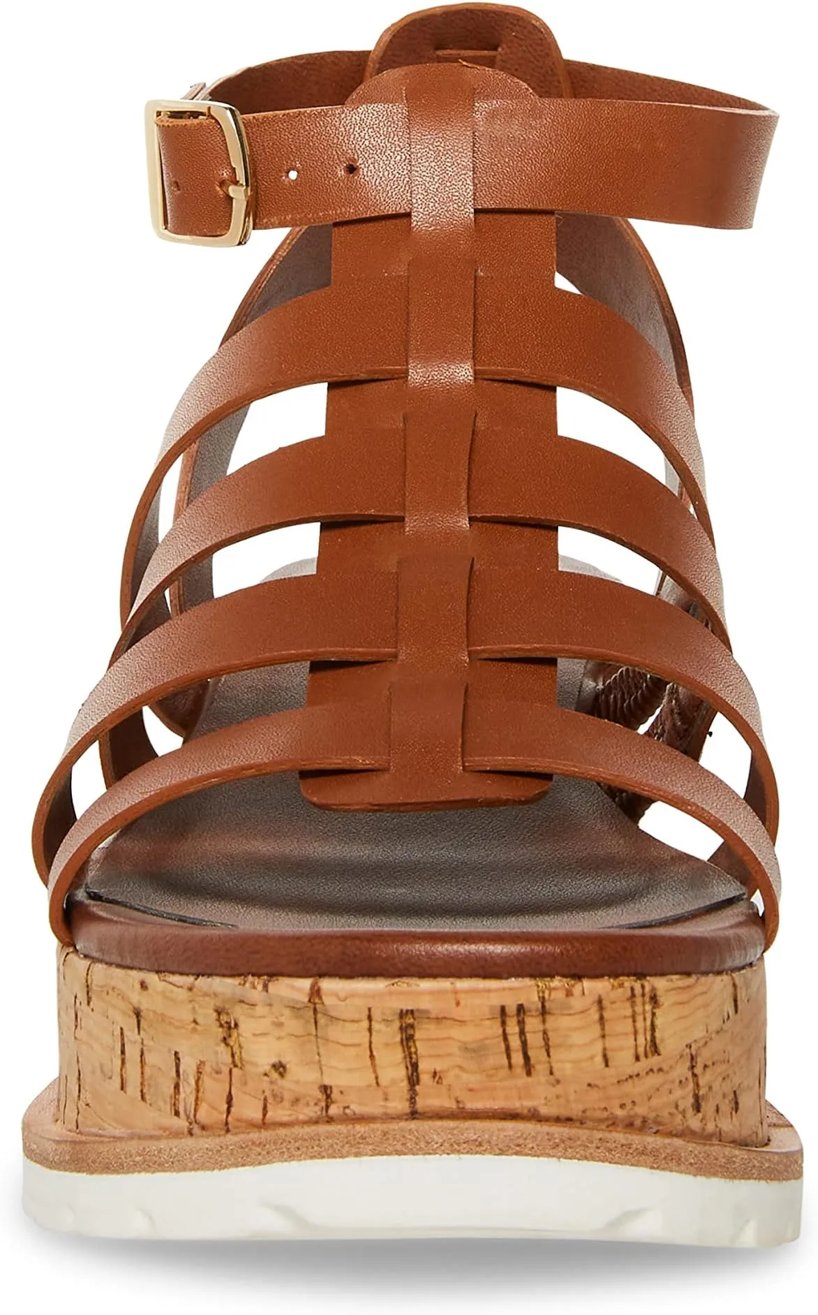 Kaydee Sandal Steve Madden, Cognac Leather