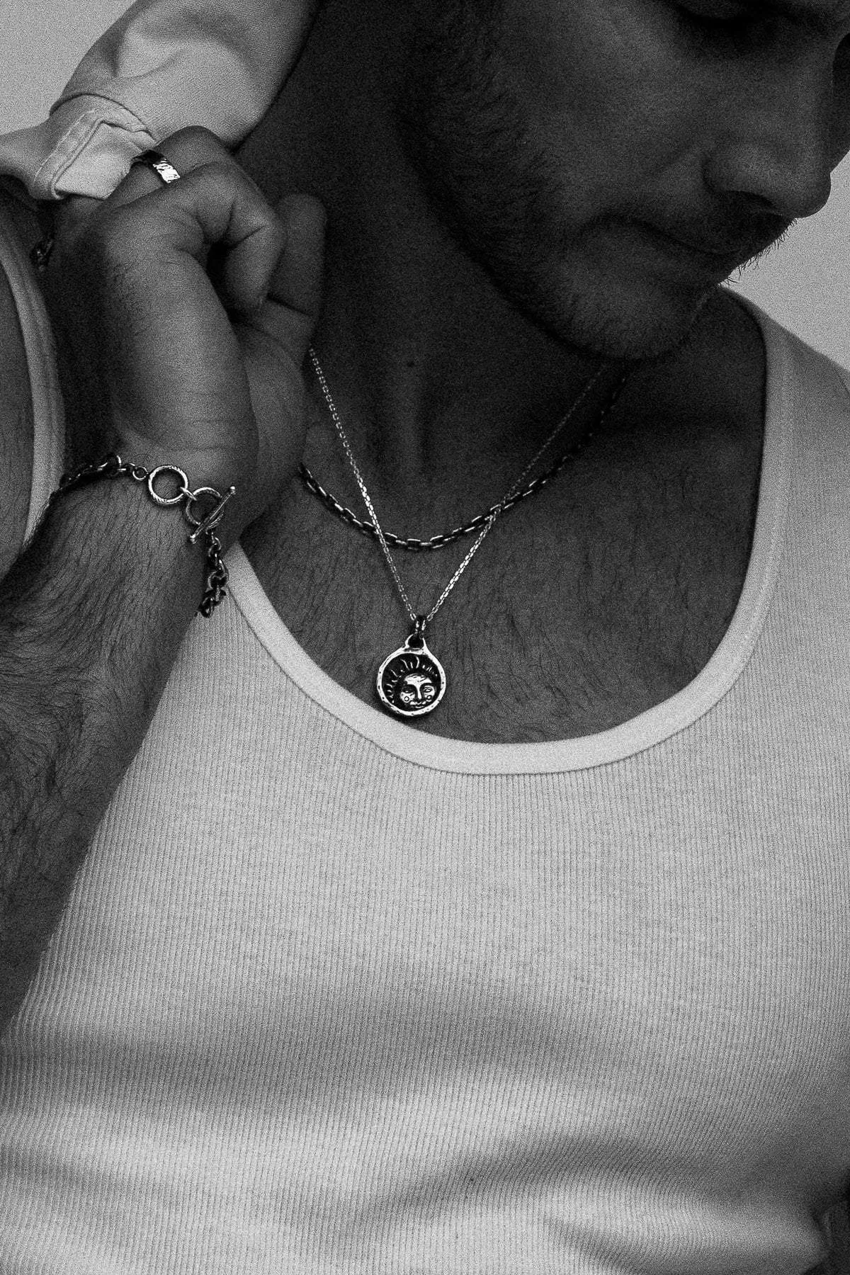 MERCHANTS OF THE SUN HERMES PENDANT - STERLING SILVER