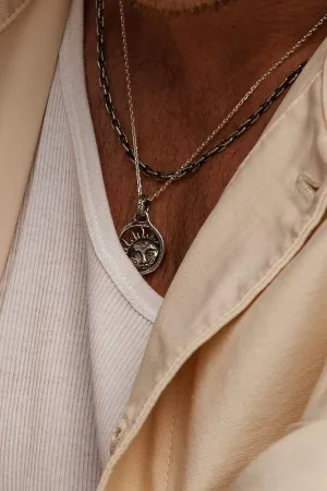 MERCHANTS OF THE SUN HERMES PENDANT - STERLING SILVER