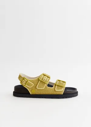 Milano Raffia Luxe Narrow Sandals