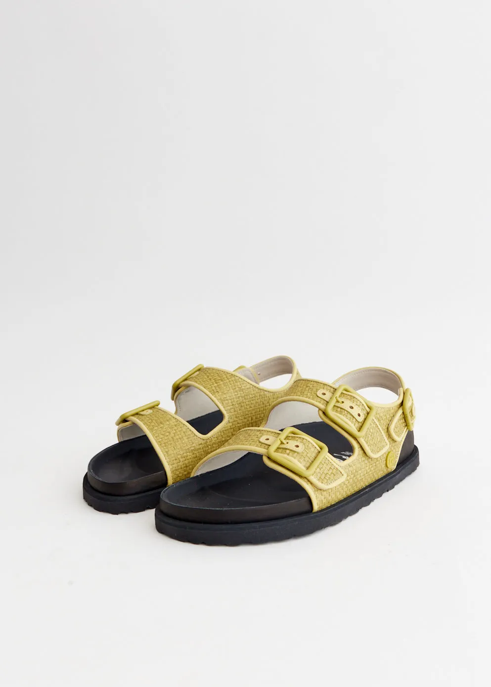 Milano Raffia Luxe Narrow Sandals