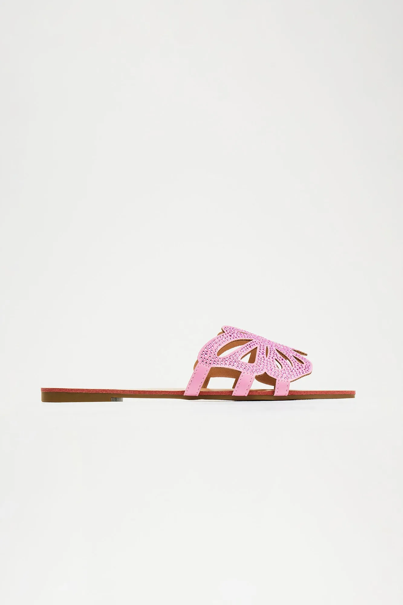 More Love Butterfly Sandals - Pink