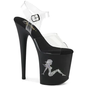 Pleaser Flamingo-808TGRS