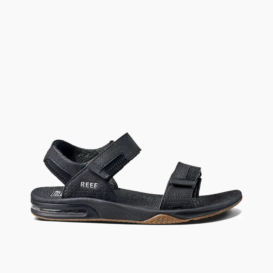 Reef Mens Fanning Baja Black Silver