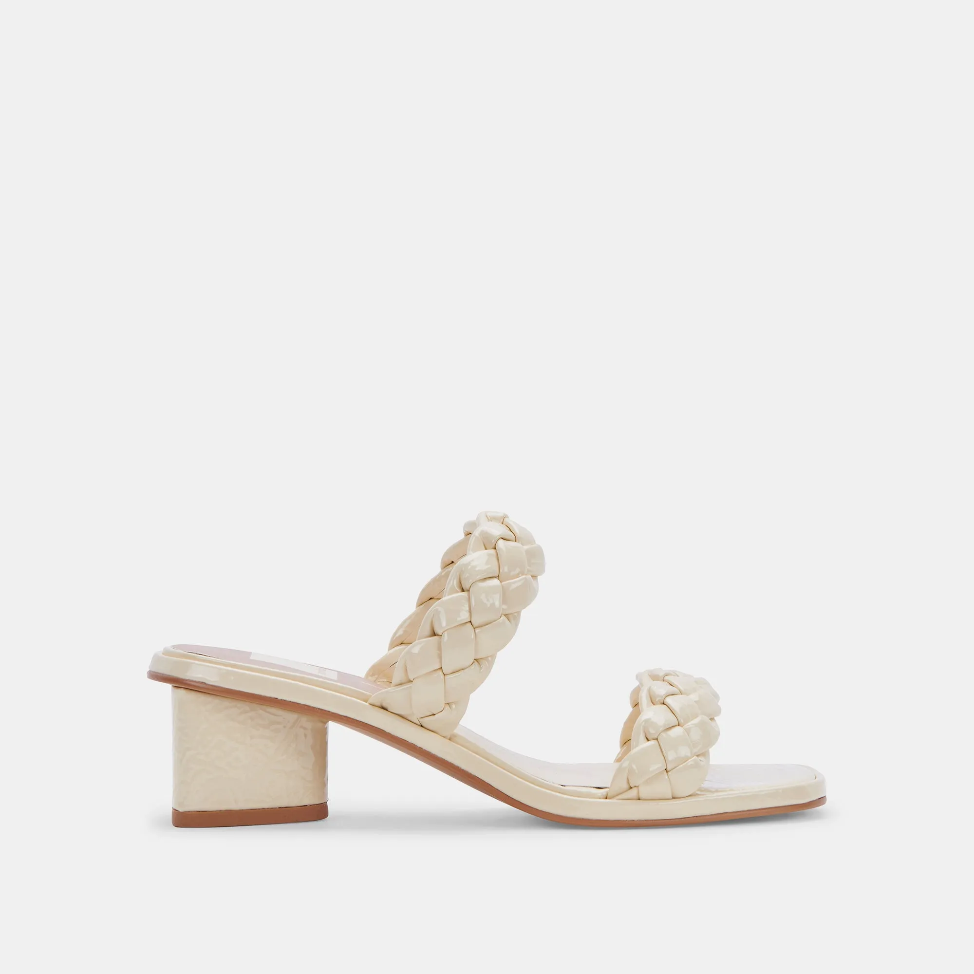 RONIN SANDALS BONE PATENT STELLA