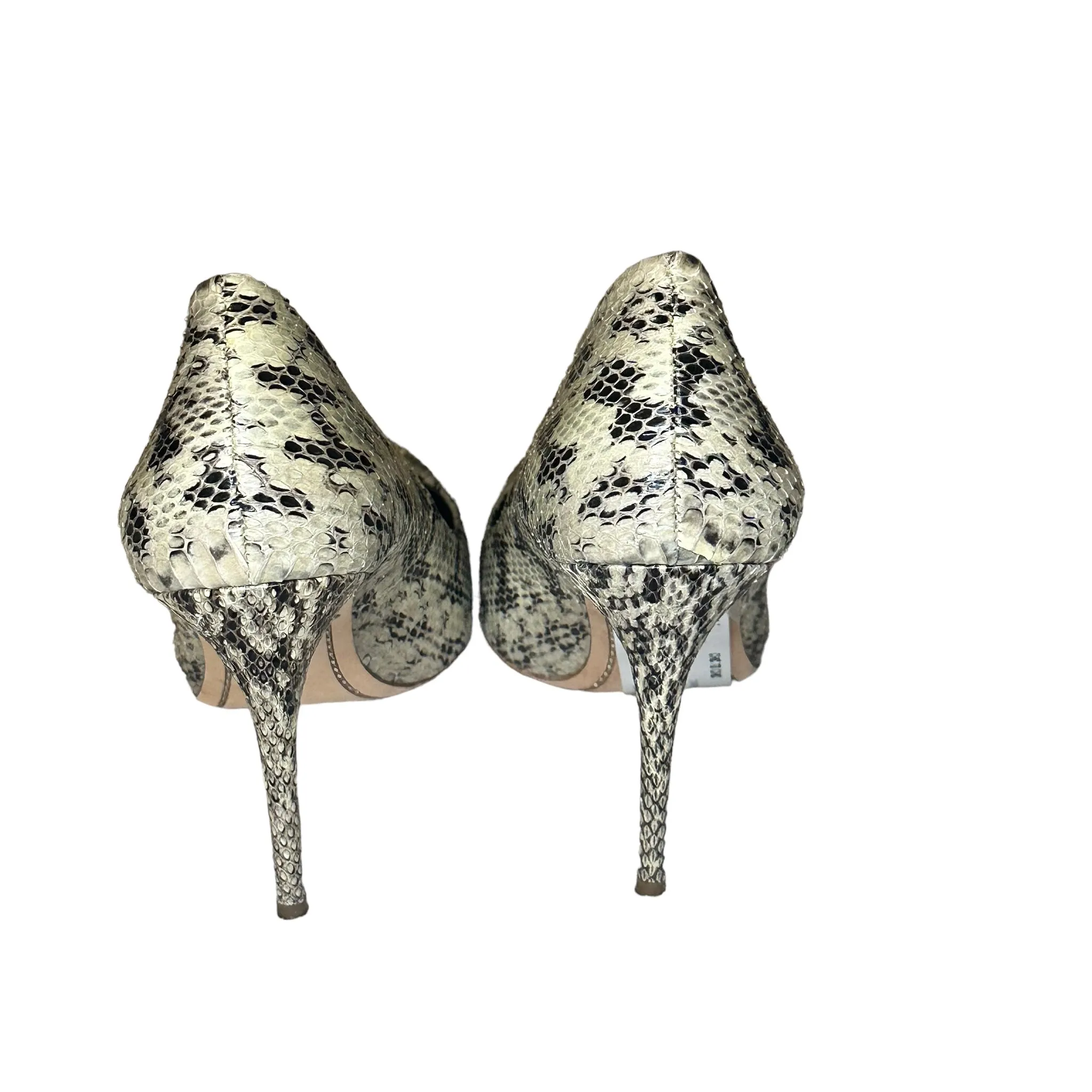 Tory Burch Faux Snakeskin Pumps
